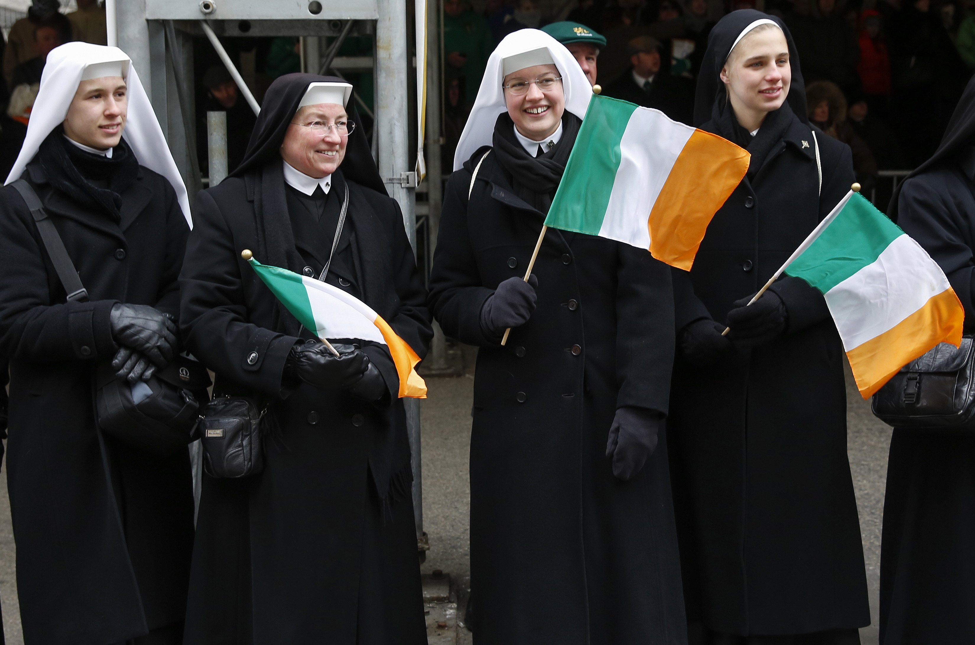 Freiras participam da parada pelo Dia de São Patrício, em Nova York (EUA) | Shannon Stapleton/Reuters