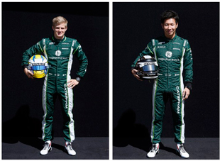 Marcus Ericson e Kamui Kobayashi (Caterham) | Brandon Malone/Reuters