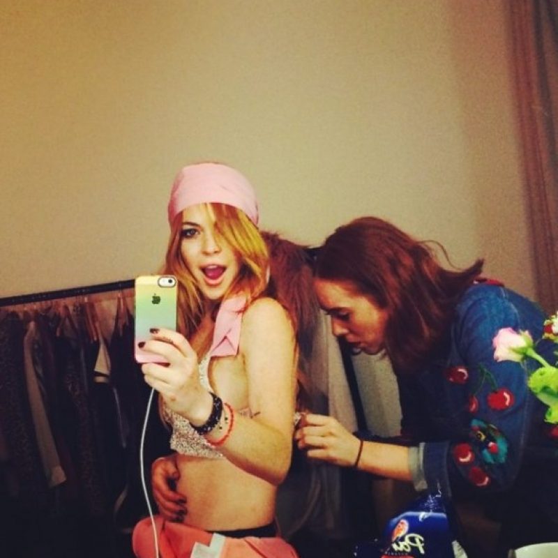 . Imagen Por: Instagram/Lindsay Lohan