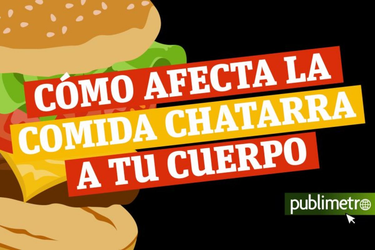 Infografía: Cómo afecta la comida chatarra a tu cuerpo | Publimetro Chile