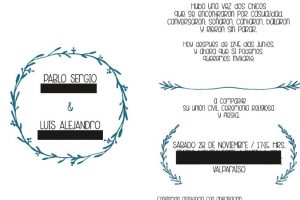 Este es el parte que solicitaron los novios. Foto: Gentileza. Imagen Por: 