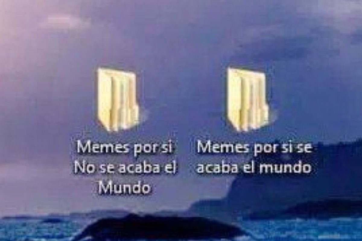Imagen; Y ya han reinterpretado el fin. Foto: vía Twitter.