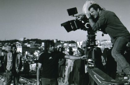 Mel Gibson en pleno rodaje de
