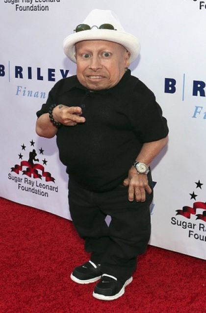Verne Troyer/Mide 80 centímetros (31 pulgadas)