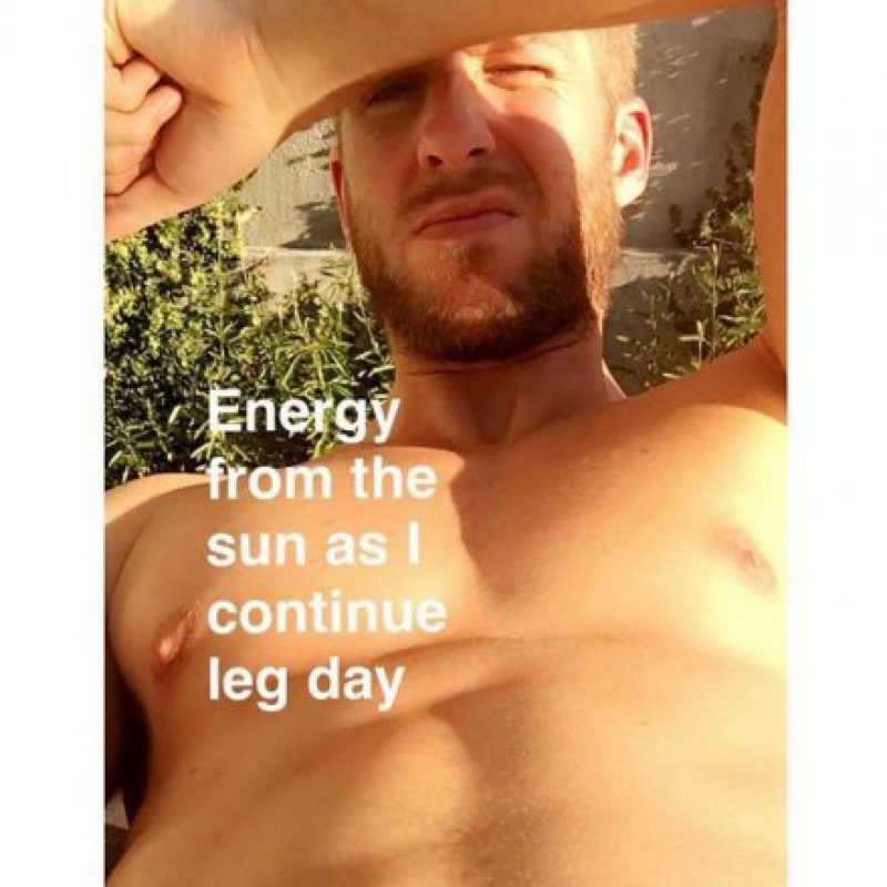 . Imagen Por: Vía Snapchat Calvin Harris