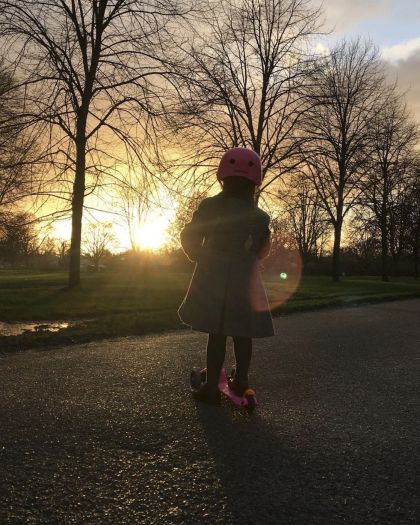 Los adorables momentos de Harper Beckham