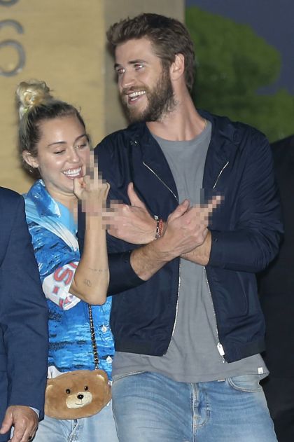 Miley y Liam se pusieron groseros con los medios