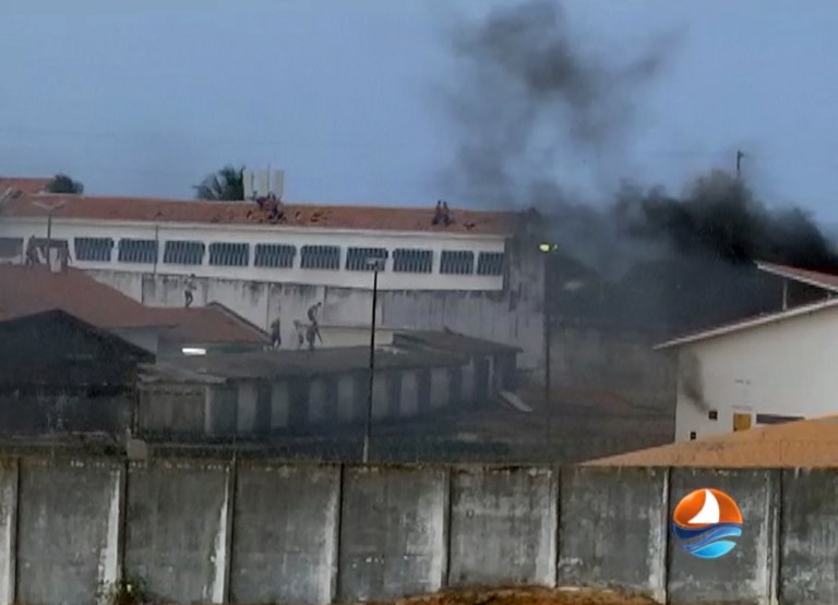 AFP PHOTO / TV PONTA NEGRA SBT