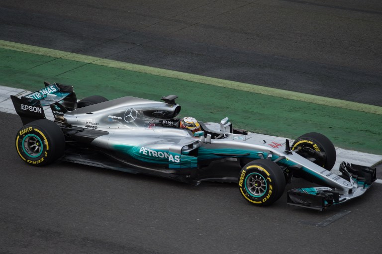 El nuevo auto de Mercedes / AFP