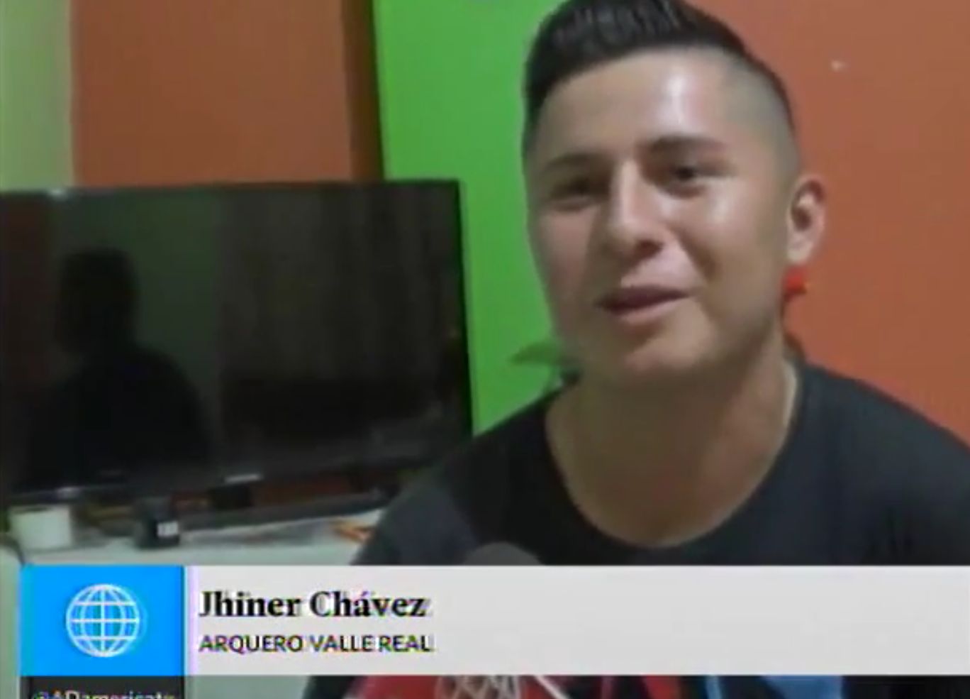 Chávez tras el partido / Reproducción