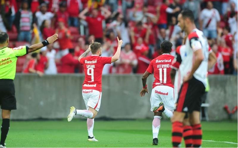 La última derrota de Flamengo se remontaba a octubre de 2016 / imagen: sitio web Internacional de Porto Alegre