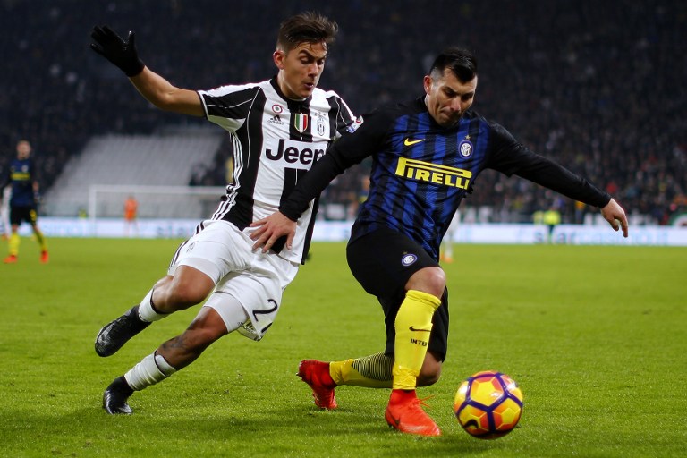 Medel es titular indiscutido en la zaga del Inter de Stefano Pioli / AFP