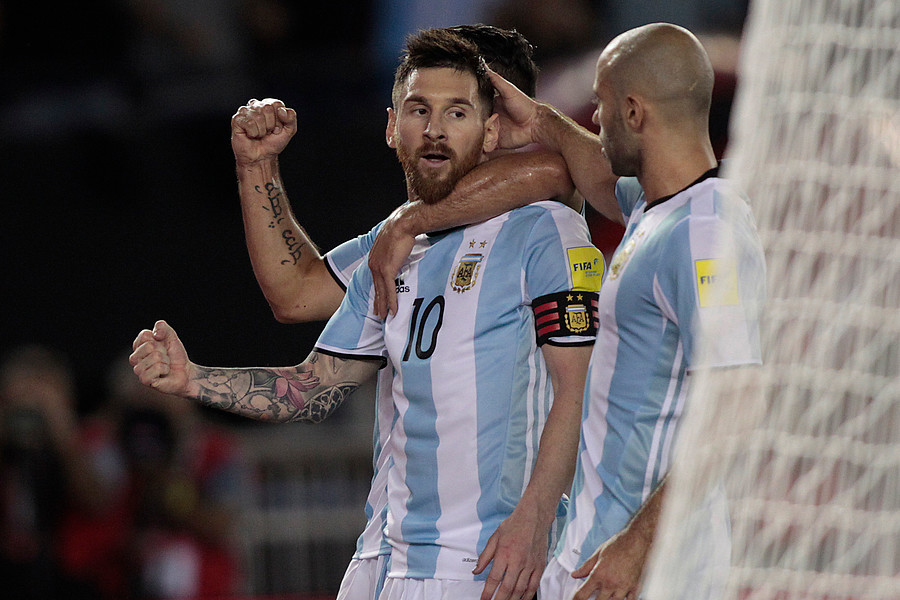Messi anotó el solitario gol en Núñez / Photosport