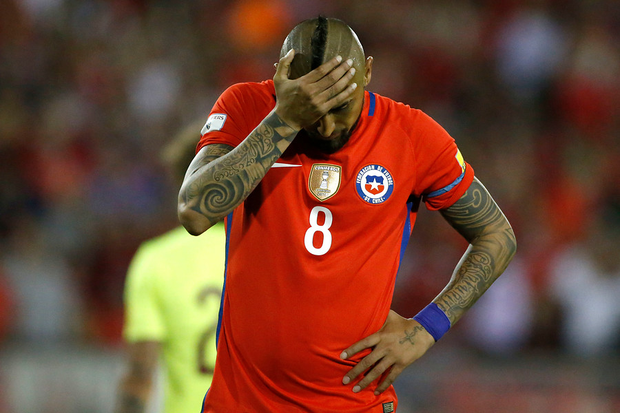 Vidal encabezó la farra / Photosport
