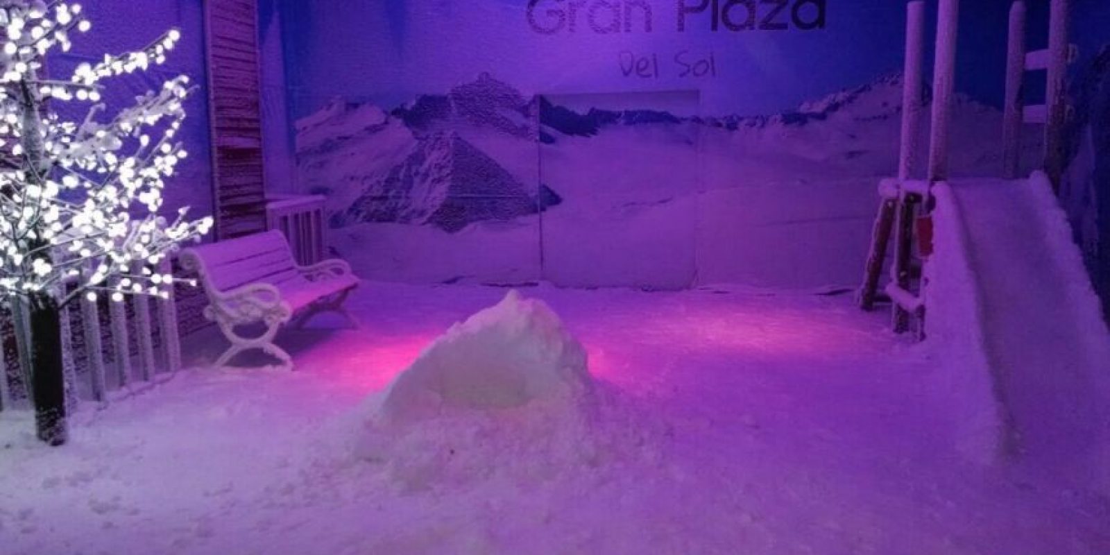 Llega la nieve a Medellín, nueva atracción a 25 grados centígrados