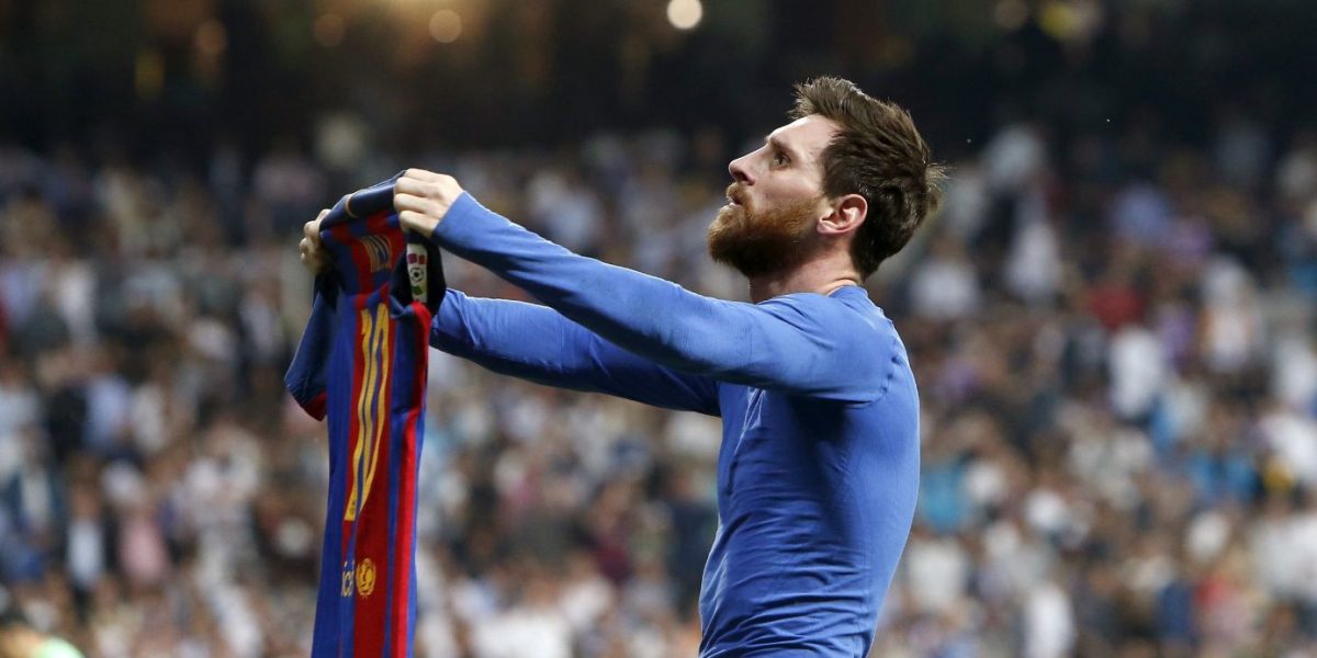 Resultado de imagen de gol de messi al real madrid 2017
