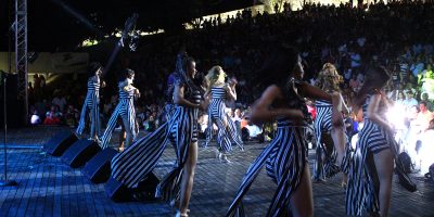 Público abarrota el nuevo anfiteatro Puerto Plata