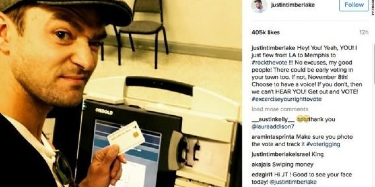 Una selfie de Justin Timberlake podría llevarlo a prisión