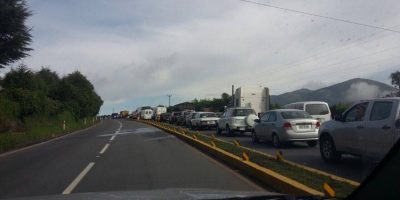 ECU 911 reporta cierre de vía Alóag-Santo Domingo