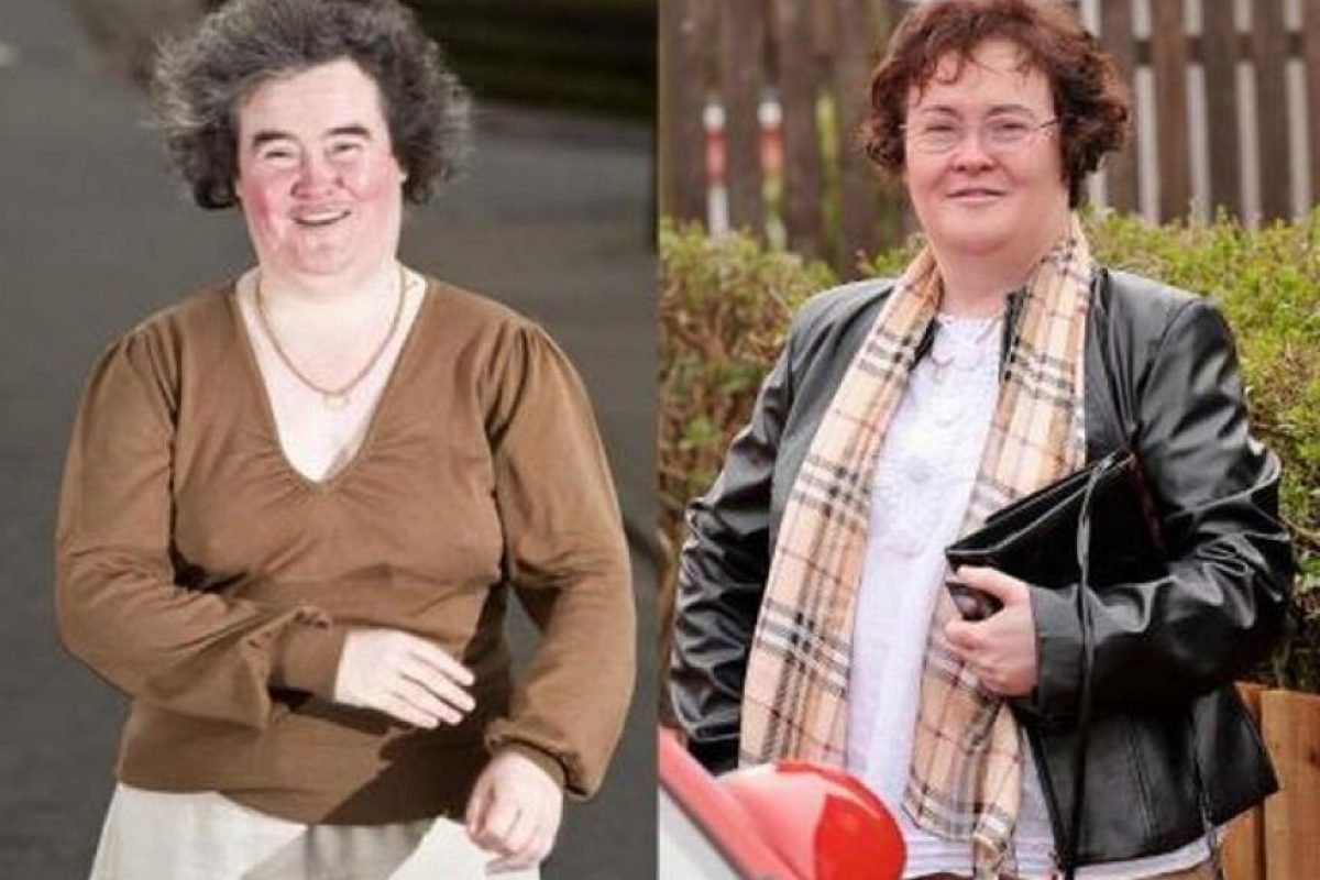 Desde 2009, así ha sido la transformación de Susan Boyle hasta hoy ...