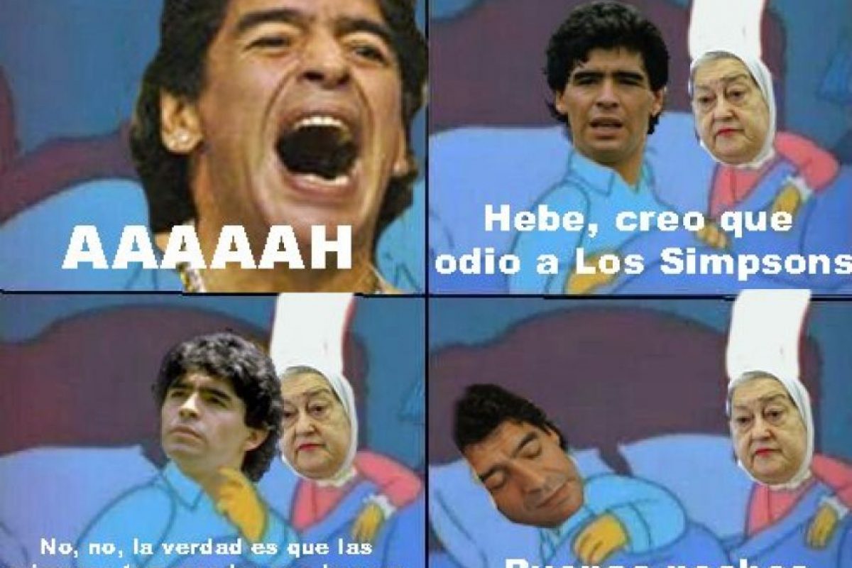 Memes De Maradona Por Su Odio A Los Simpson Revientan Las Redes Memes De Maradona Por Su Odio A Los Simpson Revientan Las Redes