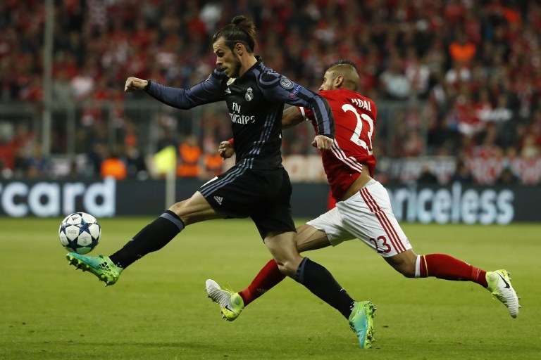 Gareth Bale contra el Bayern Múnich