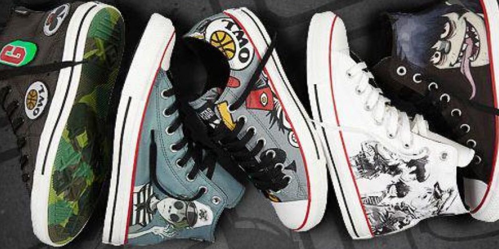 tenis converse de gorillaz