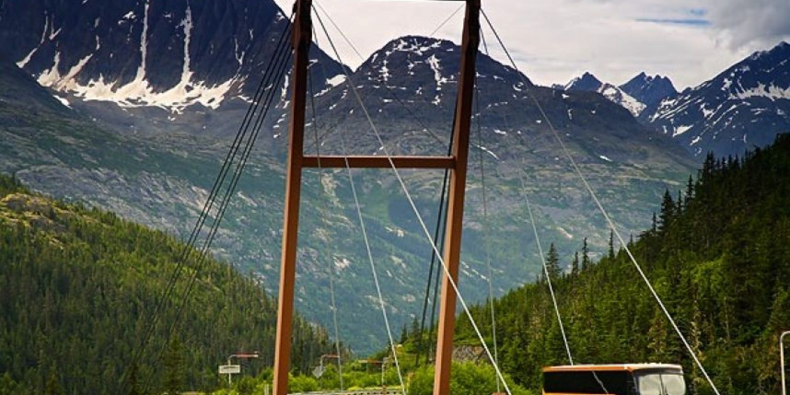 Puente Captain William Moore, Alaska Foto: Tomada de internet
