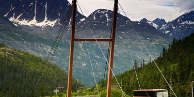 Puente Captain William Moore, Alaska Foto: Tomada de internet