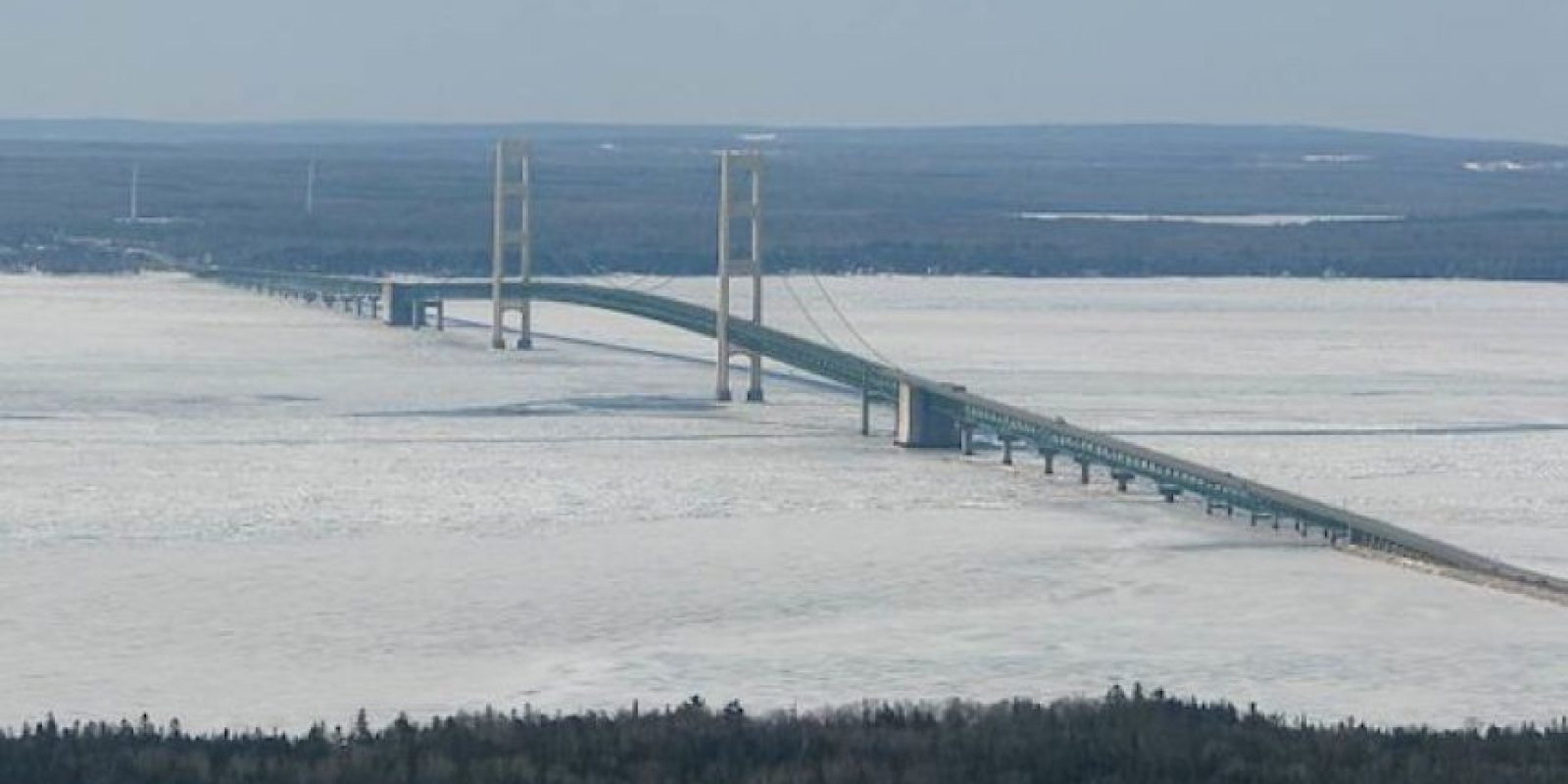 Puente Mackinac, Michigan Foto: Tomada de internet