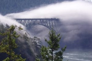 Deception Pass Bridge, Washington Foto: Tomada de internet