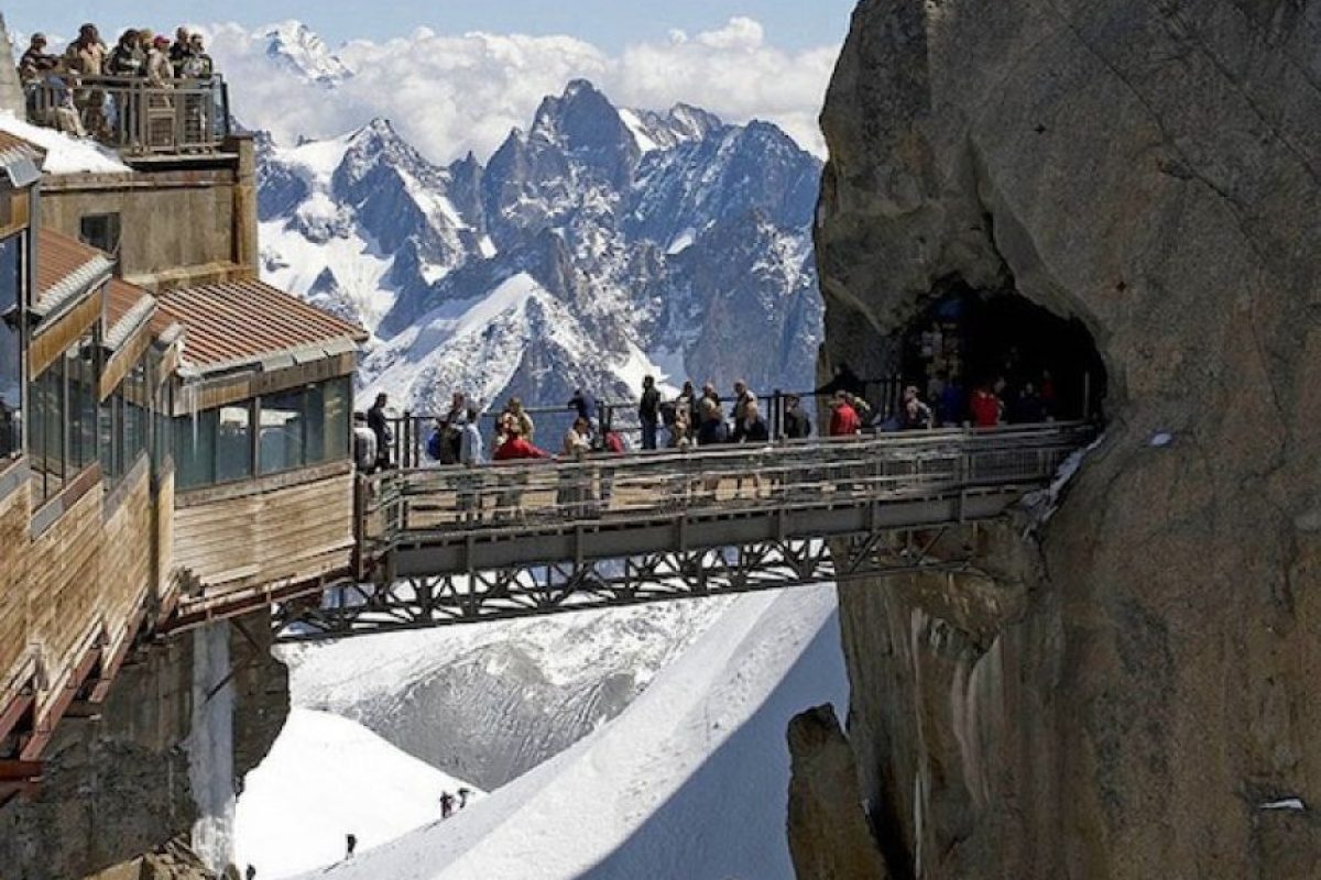 Aiguille du Midi, Francia Foto: Tomada de internet