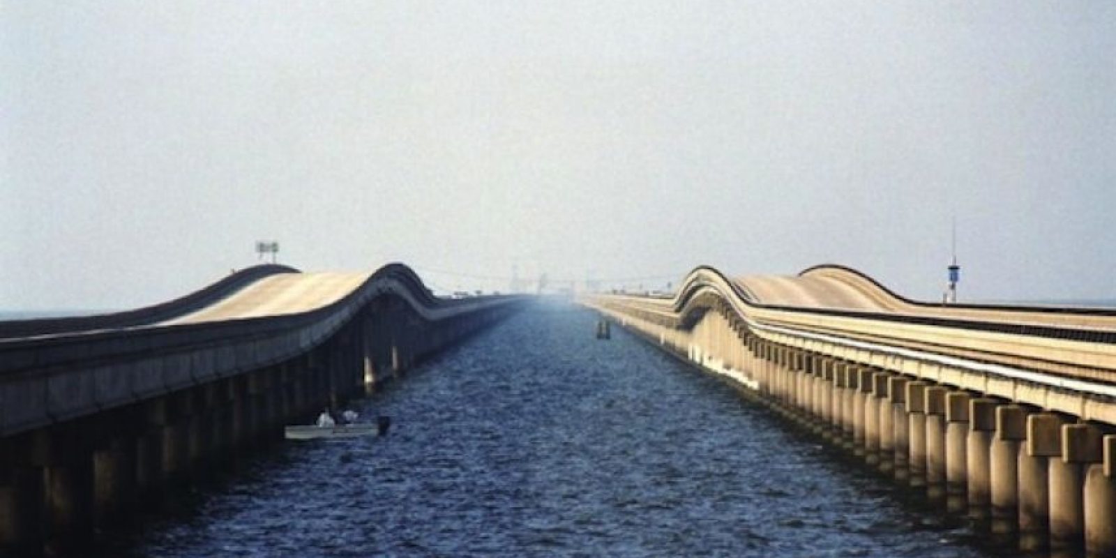 Lake Pontchartrain Causeway, Louisiana Foto: Tomada de internet