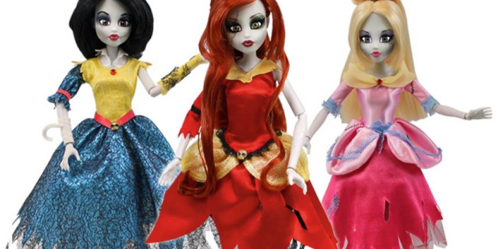 muñecas princesas zombies