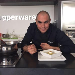 El chef Fares Kassis Kuri trabaja con Tupperware Brands México. | Especial