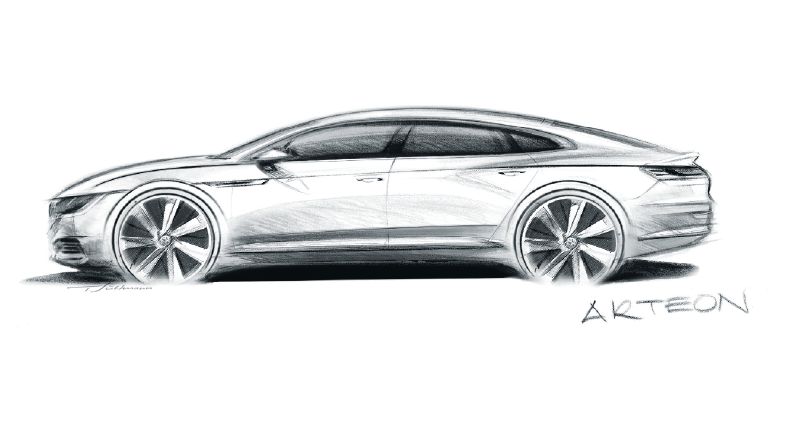 Sin duda de los autos más bonitos es el CC y por ahora lleva el nombre de Arteon. | Volkswagen