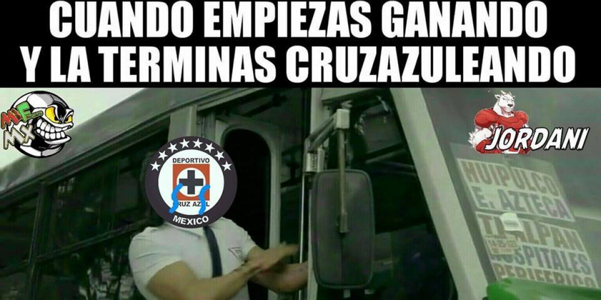 Sin piedad! Los memes le dan con todo a Cruz Azul tras perder ante ... Sin piedad! Los memes le dan con todo a Cruz Azul tras perder ante ...