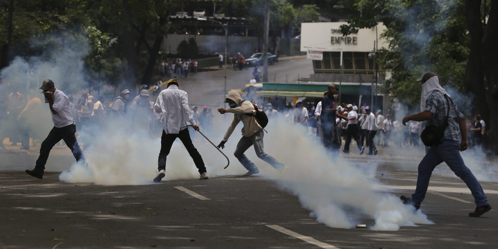 Fuerzas de seguridad bloquean marcha opositora en Venezuela — PERÚ