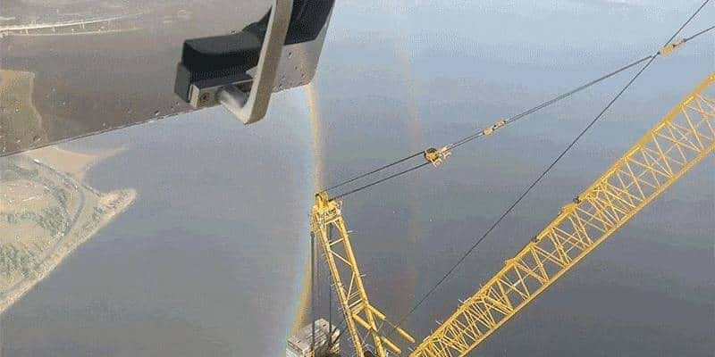 Increíble y raro arcoíris de círculo sorprende a habitantes de Rusia